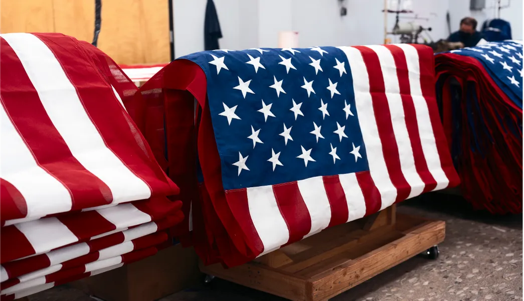 We Make American Flags — In America