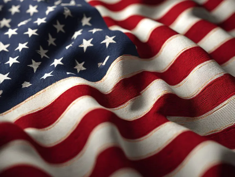 Cotton flag material