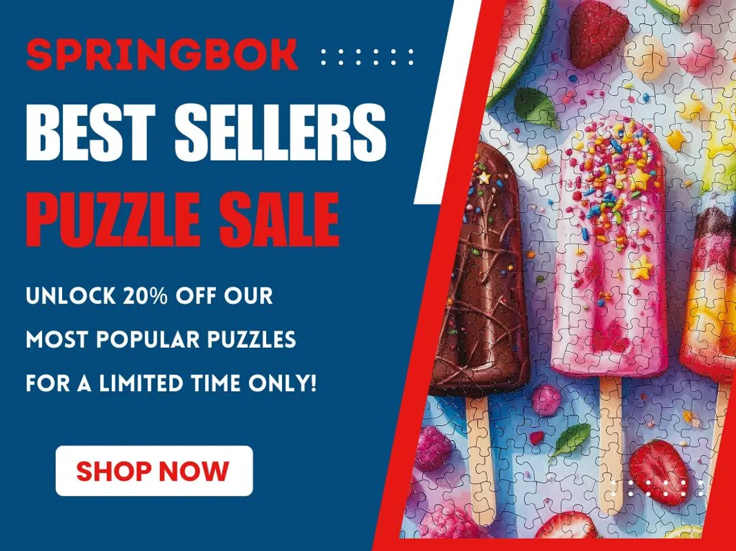 Springbok Best Sellers - 20% Off!