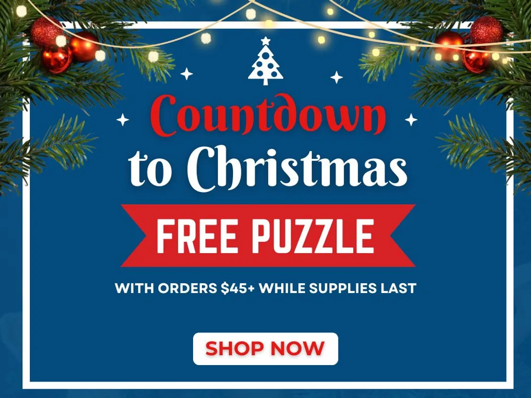 Countdown to Christmas - Free Puzzle with Orders $45+