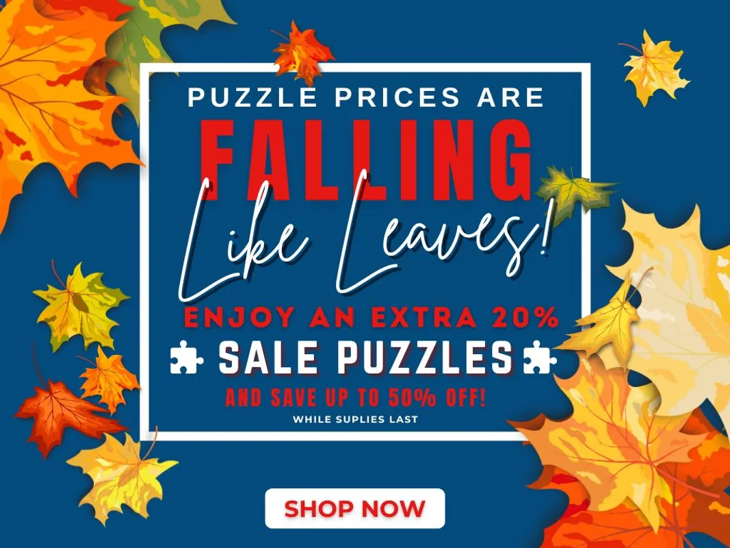 Puzzle Prices are Falling! Enjoy an Extra 20% Off Sale Puzzles