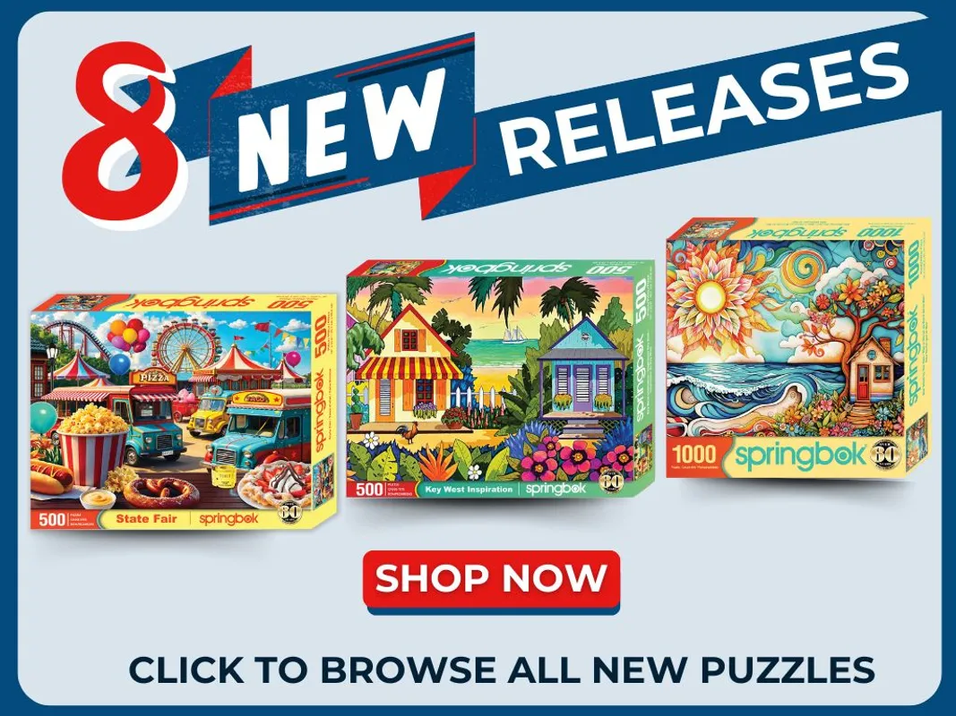 8 Astounding New Puzzles!