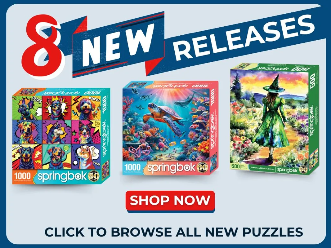 Shop 8 Exciting New Puzzles