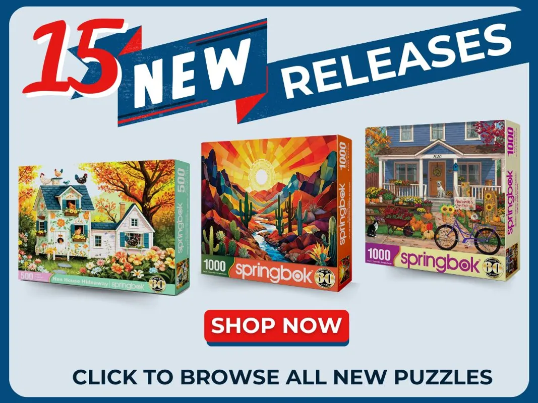 15 Fantastic New Puzzles!