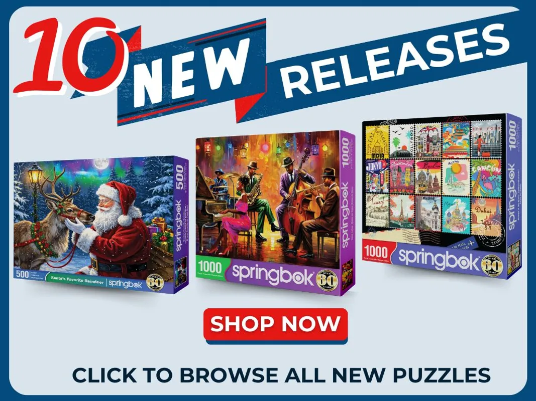 Shop 10 Terrific New Puzzles