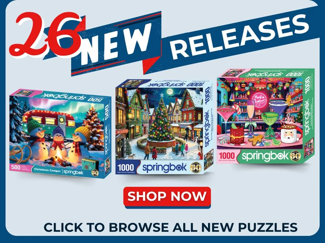 26 Fantastic New Puzzles!