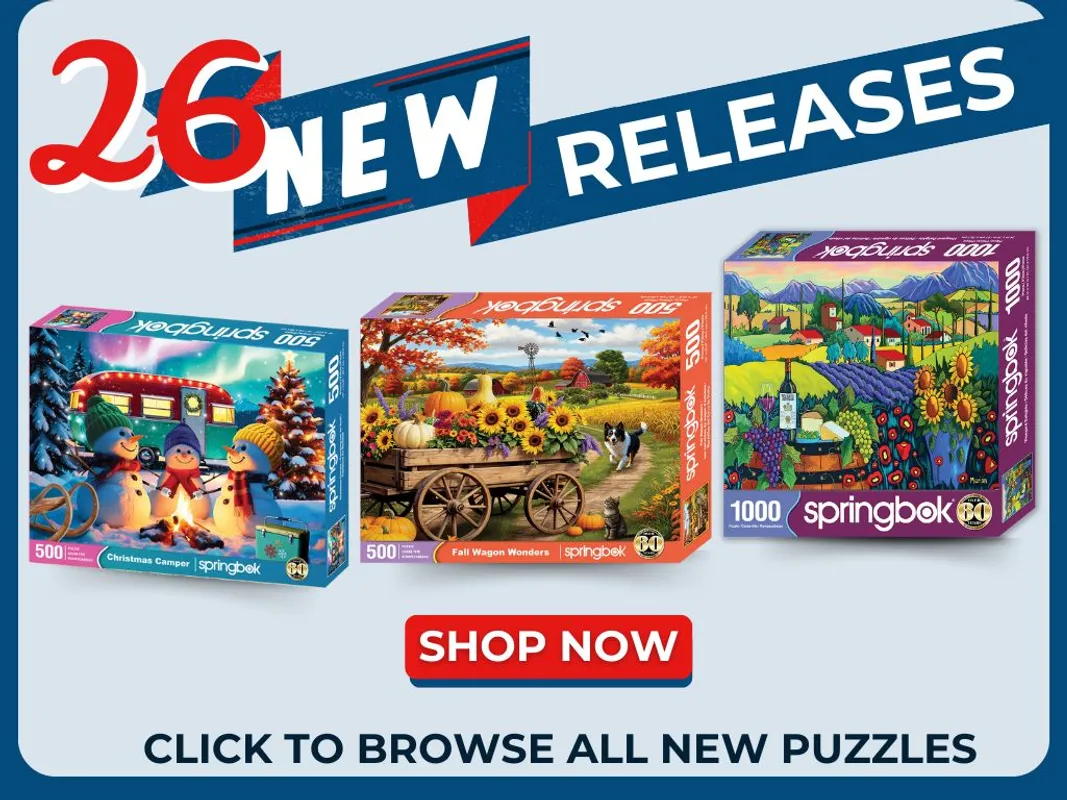 Shop an Astounding 26 New Puzzles!