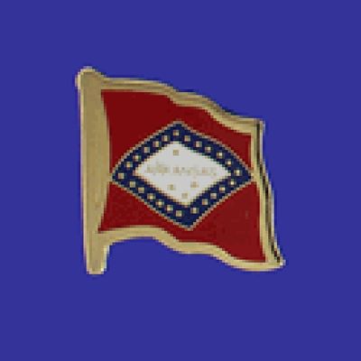 Arkansas Lapel Pin - Single