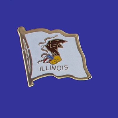 Illinois Lapel Pin - Single