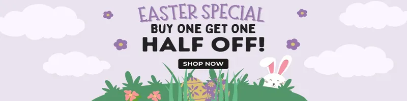 Easter Special: Buy One Get One Puzzle Half Off!