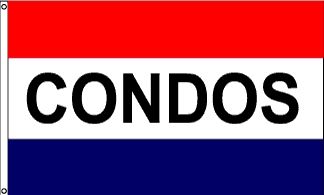 Condos Message Flag - 3' x 5' - Nylon