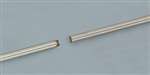 Gold Aluminum Indoor Flagpole - 8 Length 1-1/8 Diameter 2 Sections