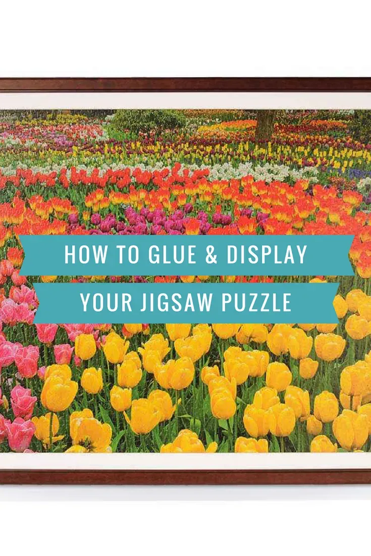 DIY Jigsaw Puzzle Glue