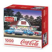 Coca-Cola Night on the Town 1000 Piece Jigsaw Puzzle