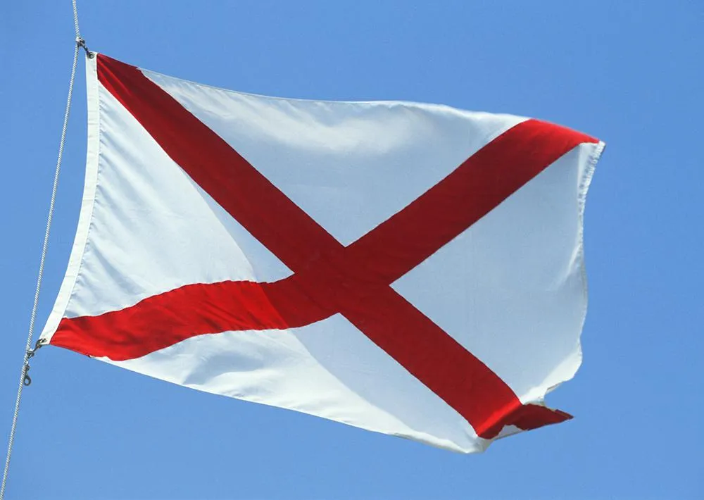 USA State Alabama Flag 3X5FT Historical Birmingham Montgomer City Governor 