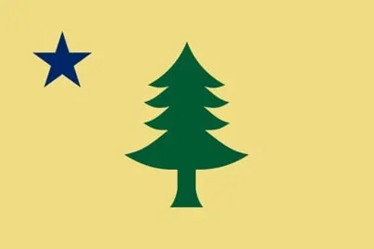 Maine's First State Flag (1901-1909)
