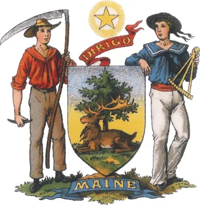 The Maine Coat of Arms