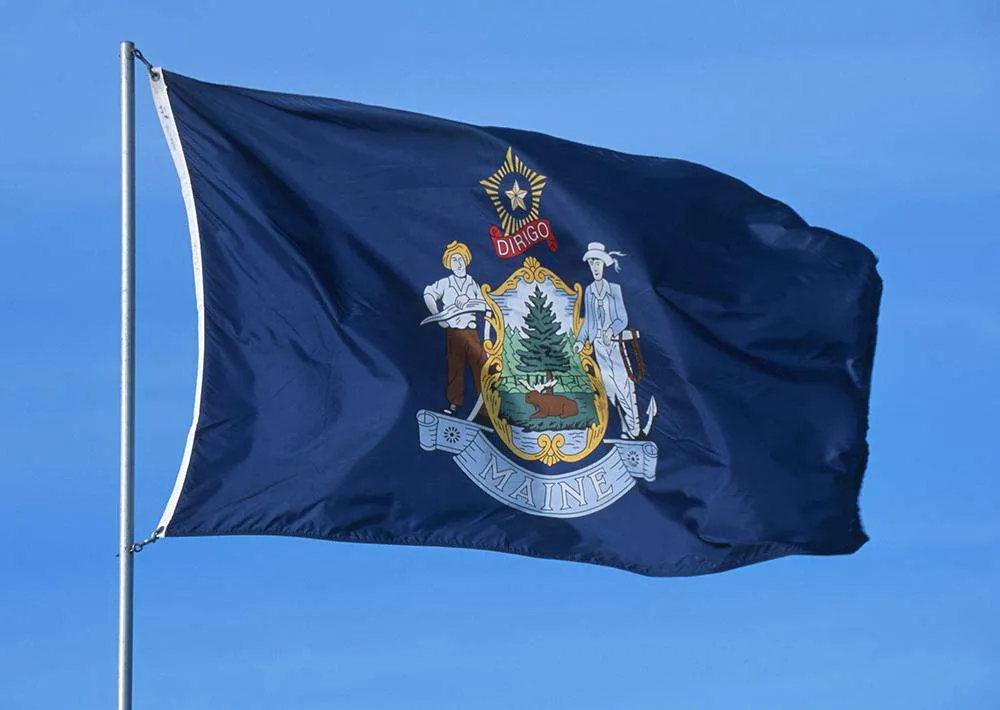 State of Maine Flag