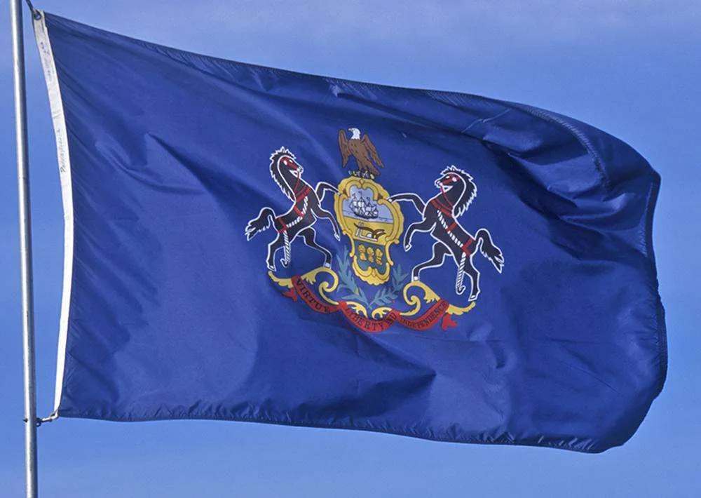 State of Pennsylvania Flag