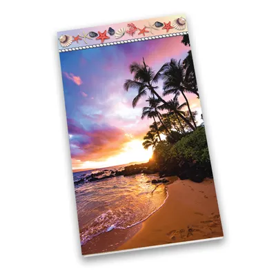 Tropical Paradise Score Pads Playing Cards Accessory