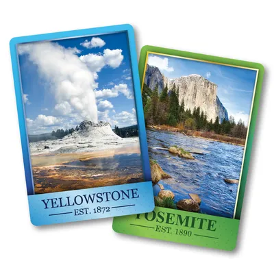National Parks Standard Index Playing Cards Set