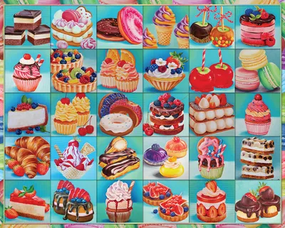 Sweets 1000 Piece Jigsaw Puzzle
