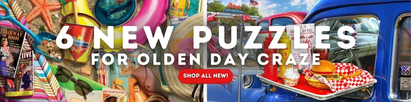 6 New Puzzles For Olden Day Craze. Shop All New!