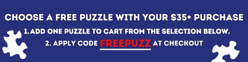 Choose A Free Puzzle With Your $35+ Purchase Category Banner