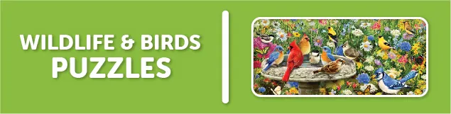 Wildlife & Bird Puzzles Category Banner