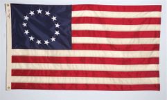Betsy Ross Flag - 2' x 3' - Aniline Dyed Nylon