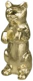 Bear Flag Pole Ornament w/ Ferrule - 5 1/2" - Gold Finish