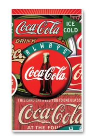 Coca-Cola Classics Bridge Score Pads Playing Cards Accessory