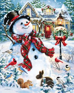 Old Fashioned Holiday 1000 Piece Jigsaw Puzzle