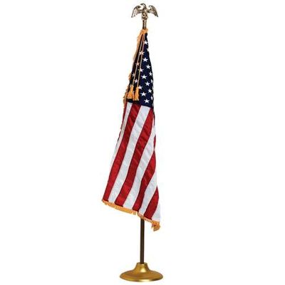 Allied Flag U.S 4' x 6' Embroidered Cotton Flag 