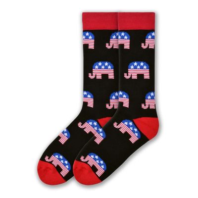Men's Republican Party Socks - Cotton Blend