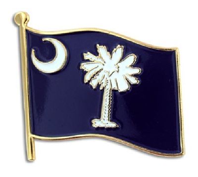 South Carolina Lapel Pin - Single