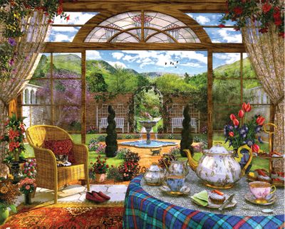 The Conservatory 1000 Piece Jigsaw Puzzle