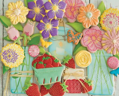 Spring Cookies 500 Piece Jigsaw Puzzle