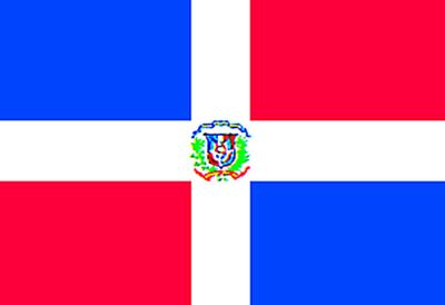 Dominican Republic World Flag