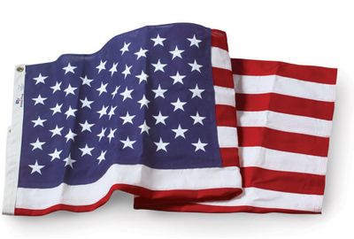 U.S. Flag - 3 x 5 Embroidered Cotton