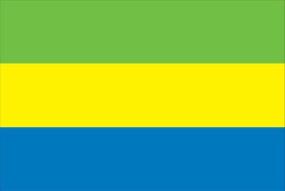 Gabon World Flag