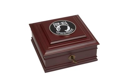 POW MIA Medallion Desktop Box