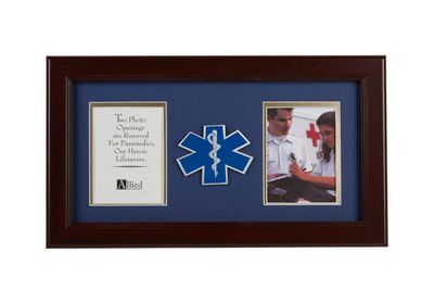 EMS Medallion 4-Inch by 6-Inch Double Picture Frame