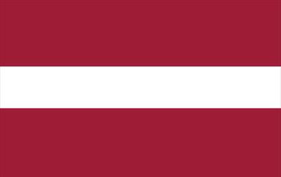 Latvia World Flag