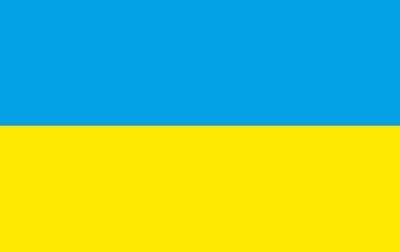 Ukraine World Flag