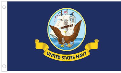 U.S. Navy Flag - 3 x 5 - Nylon