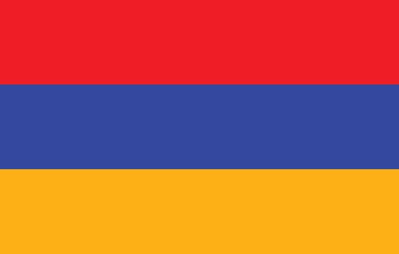 3x5 Armenia Armenian Double Sided 2ply Premium Quality Nylon Flag 3'x5' Banner 
