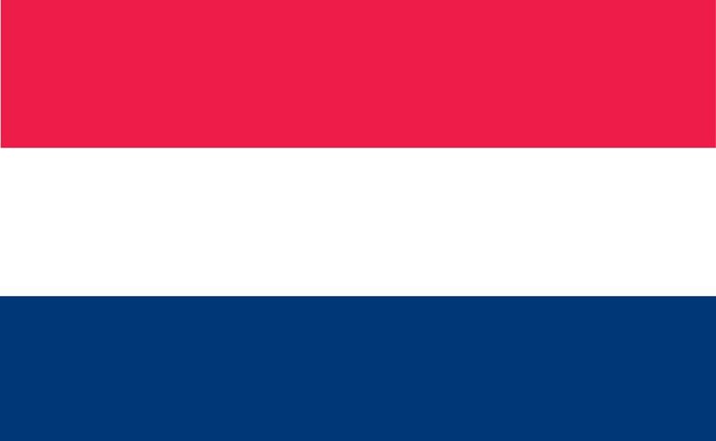 Embroidered Sewn Nederland Flag Netherlands Holland Dutch National Flag 3x5ft 
