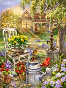 Spring Song 500 Piece Jigsaw Puzzle