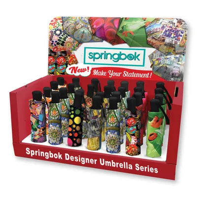 Springbok Designer 28 Umbrella Merchandiser Set